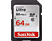 SANDISK SDXC 64GB Ultra Class10 UHS-I kártya (139768) (SDSDUNC-064G-GN6IN)