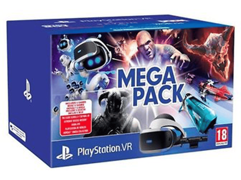 Gafas Realidad Virtual Sony Playstation Vr Mega Pack