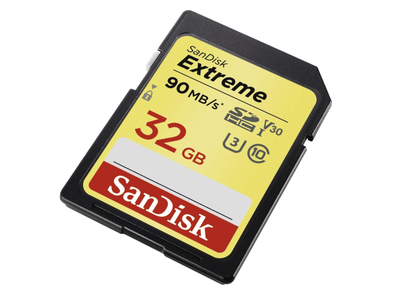 SANDISK 173355 EXT SDHC CARD 32GB V30 U3 (SDSDXVE-032G-GNCIN) - MediaMarkt online vásárlás