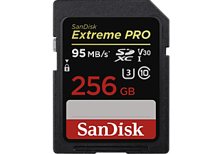 SANDISK SDXC Extreme Pro 256GB, 95MB/S UHS-I memória kártya (1173371)