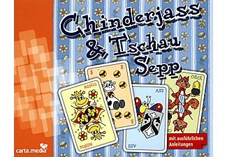 CARTA MEDIA Chinderjass & Tschau Sepp - Jeu de cartes (Multicolore)