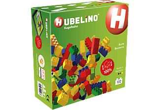 HUBELINO Pista palla - Blocchi di costruzione con piatto (Multicolore)