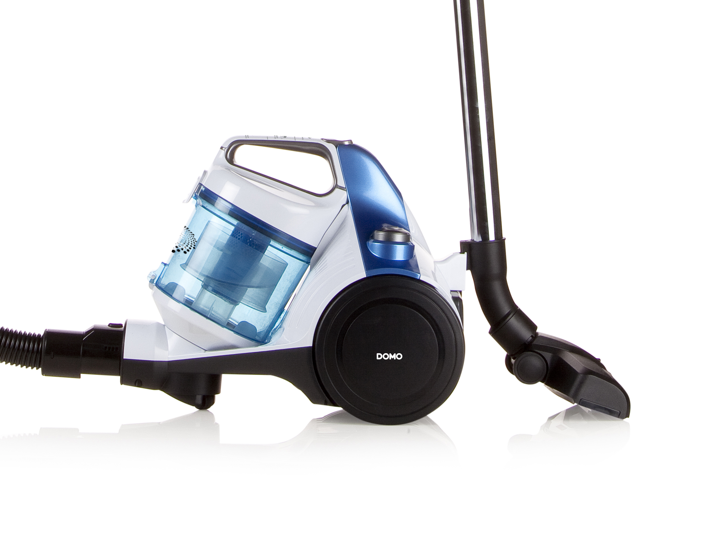 DOMO DO7286S WHITE/L. BLUE - Aspirateur (Bleu)