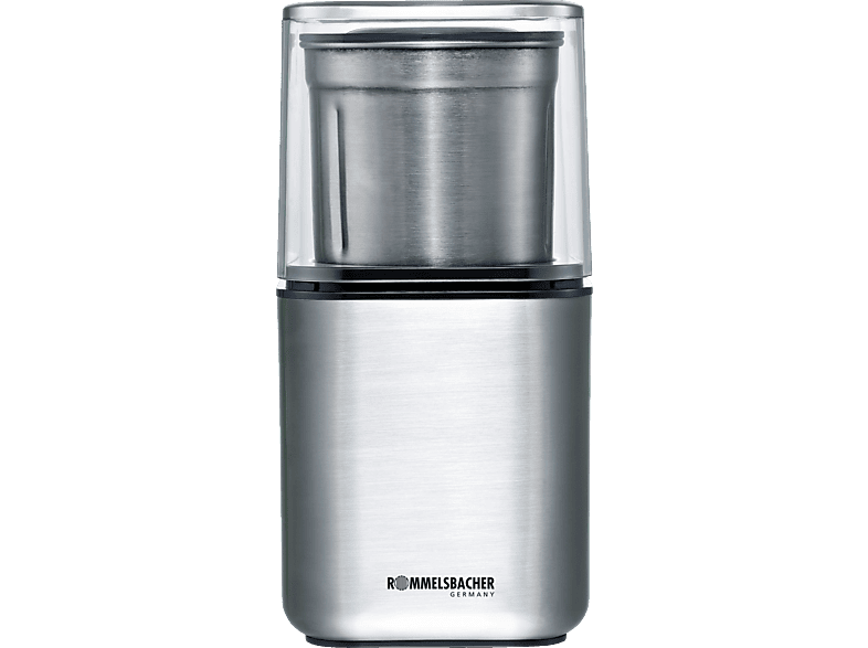ROMMELSBACHER EGK 200 Gewürz- und Kaffeemühle Edelstahl 200 Watt