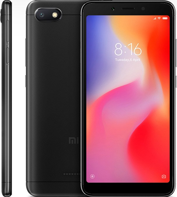 XIAOMI Red Mi 6A 32GB Akıllı Telefon Siyah