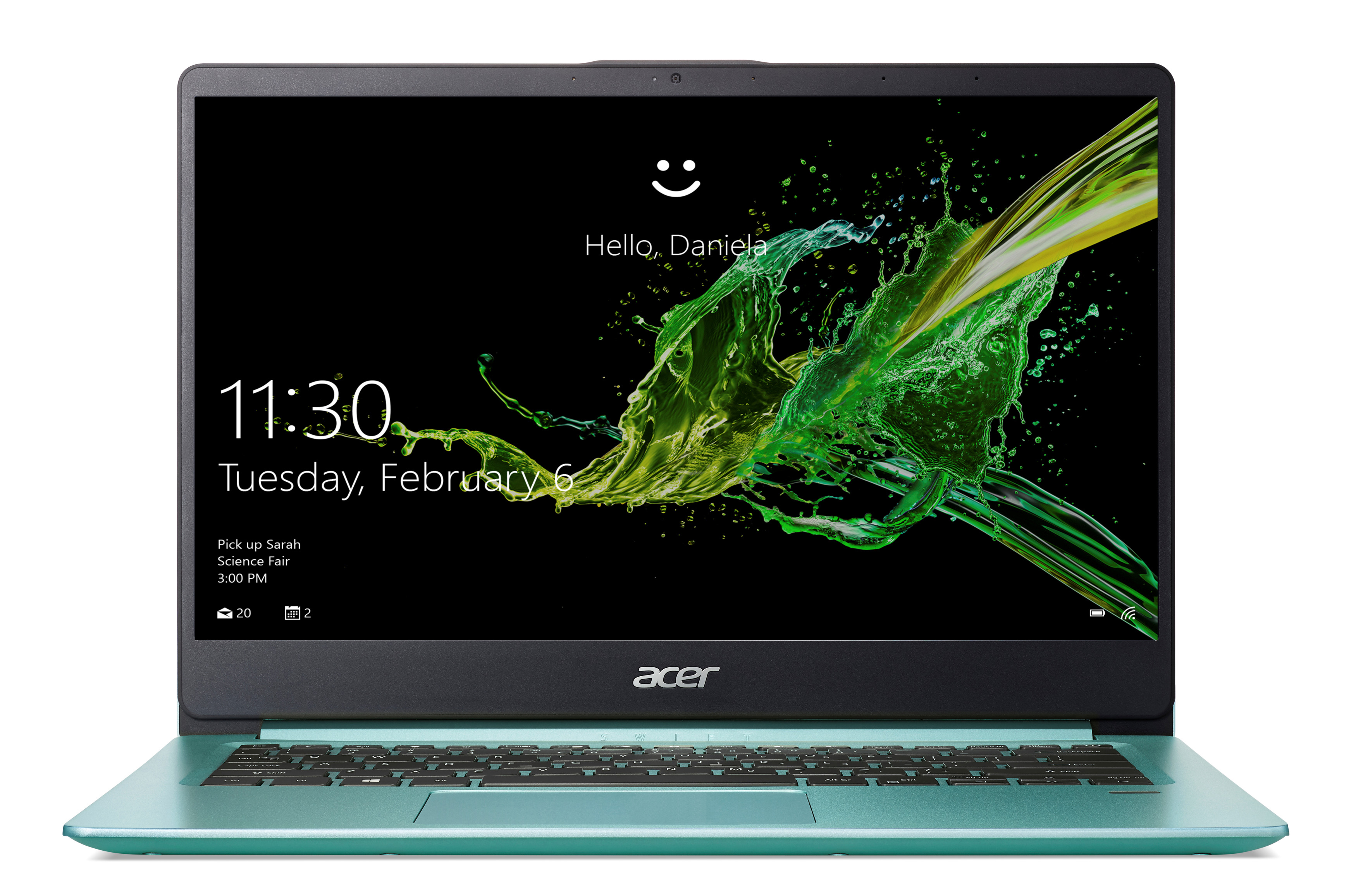 ACER Swift 1 (SF114-32-P8VP) - 14 Zoll - Intel® Pentium® Silver N5000 - 4 GB - 64 GB - Intel® UHD 605 - Windows 10 Home S-Modus (64 Bit)
