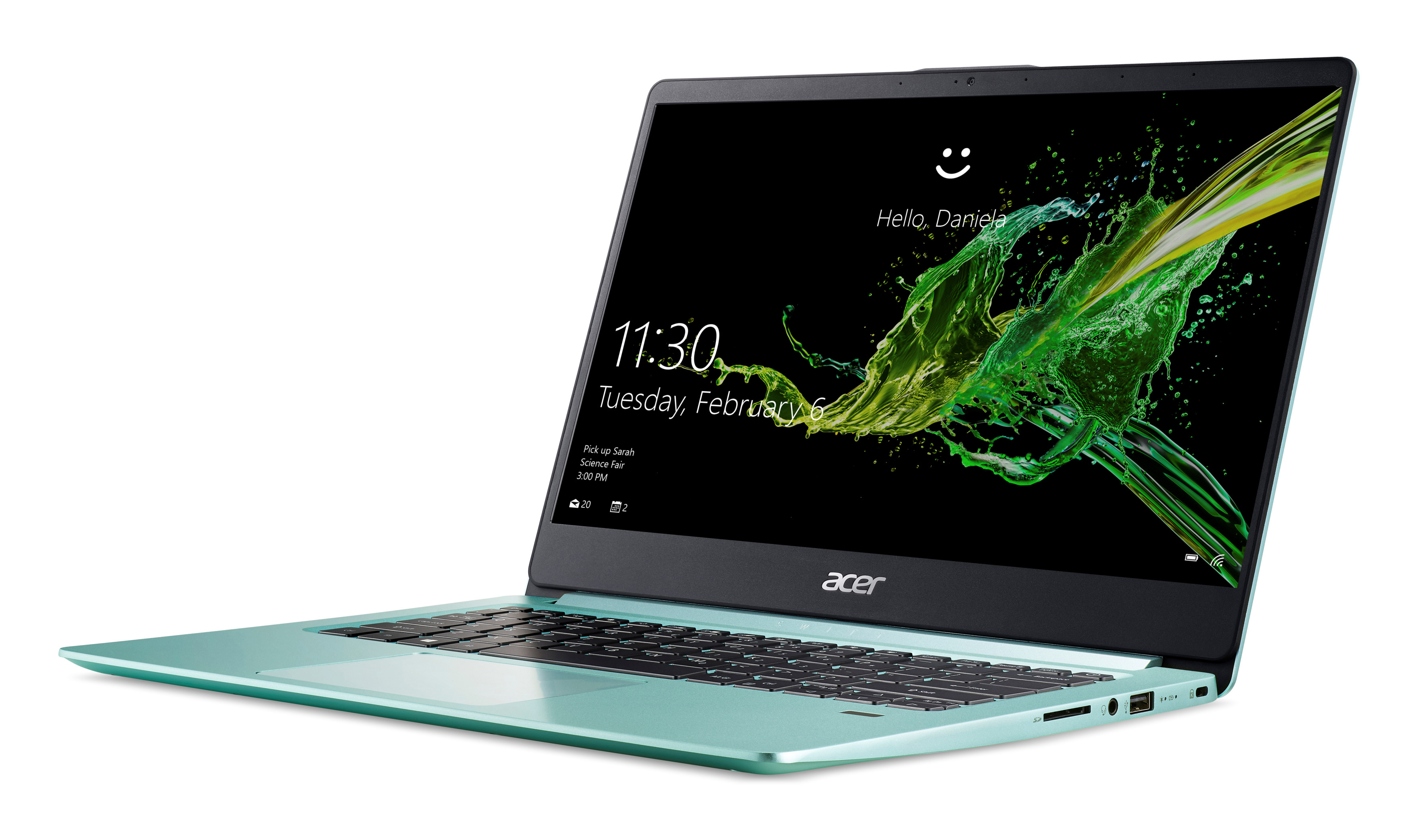 ACER Swift 1 (SF114-32-P8VP) - 14 Zoll - Intel® Pentium® Silver N5000 - 4 GB - 64 GB - Intel® UHD 605 - Windows 10 Home S-Modus (64 Bit)