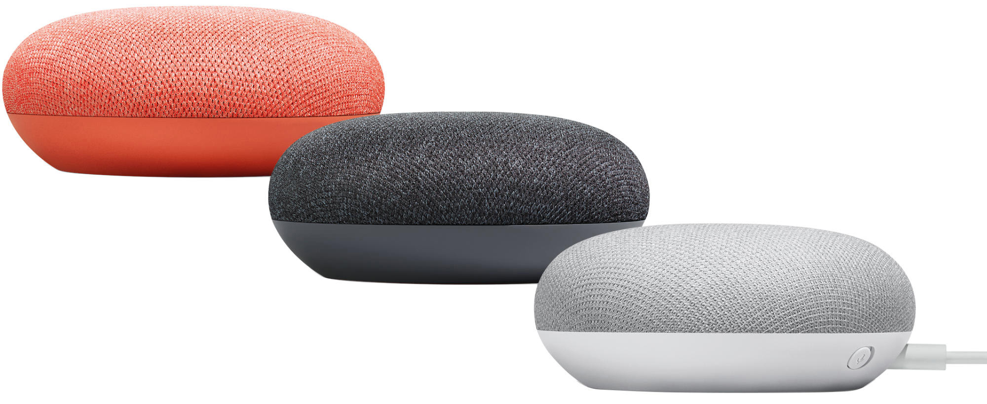GOOGLE Home Mini Smart Speaker, Karbon