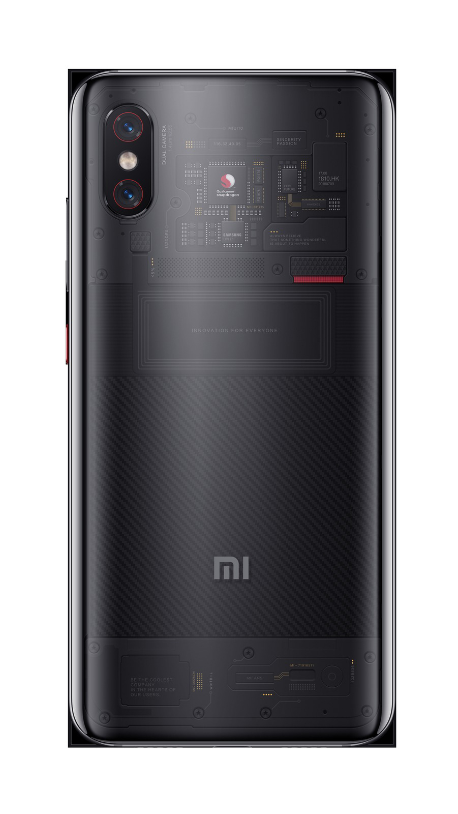 XIAOMI MI 8 Pro 128 GB Transparentes Titan Dual SIM