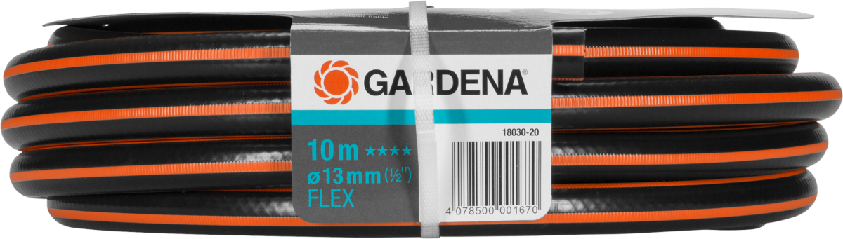 GARDENA 18030-20 Comfort Flex - Schlauch (Schwarz/Orange)