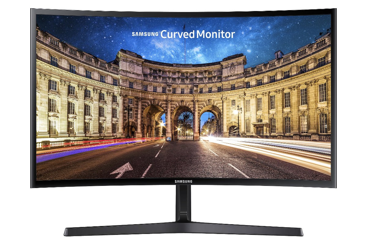SAMSUNG LC24F396 24" FHD 4MS 72Hz Freesync HDMI Kavisli Gaming Monitör Siyah