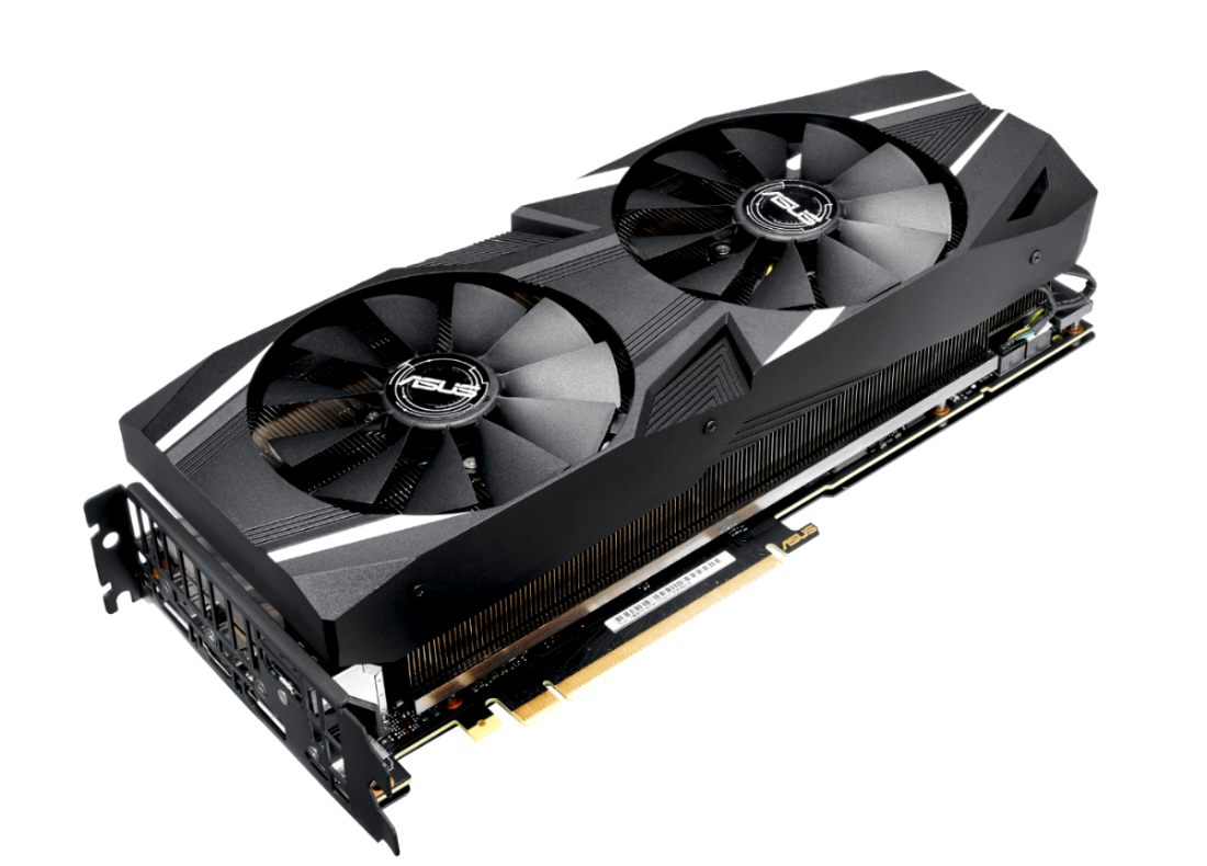 Tarjeta gráfica - ASUS GeForce RTX 2080 Dual O8G, 8 GB, GDDR6, Nvidia Turing, Doble v