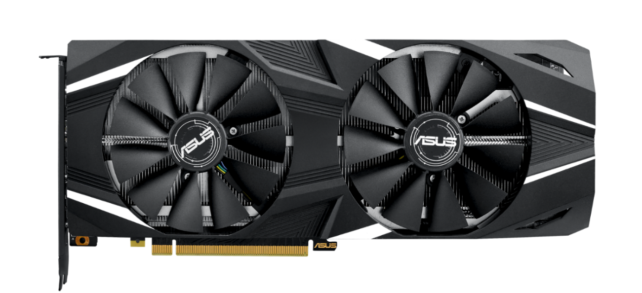 Tarjeta gráfica - ASUS GeForce RTX 2080 Dual O8G, 8 GB, GDDR6, Nvidia Turing, Doble v