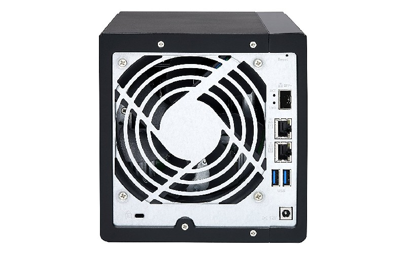 Servidor NAS - QNAP TS-431X2-2G, 4 BAY,  1.7 GHZ,  QC, RAM 2 GB, Negro