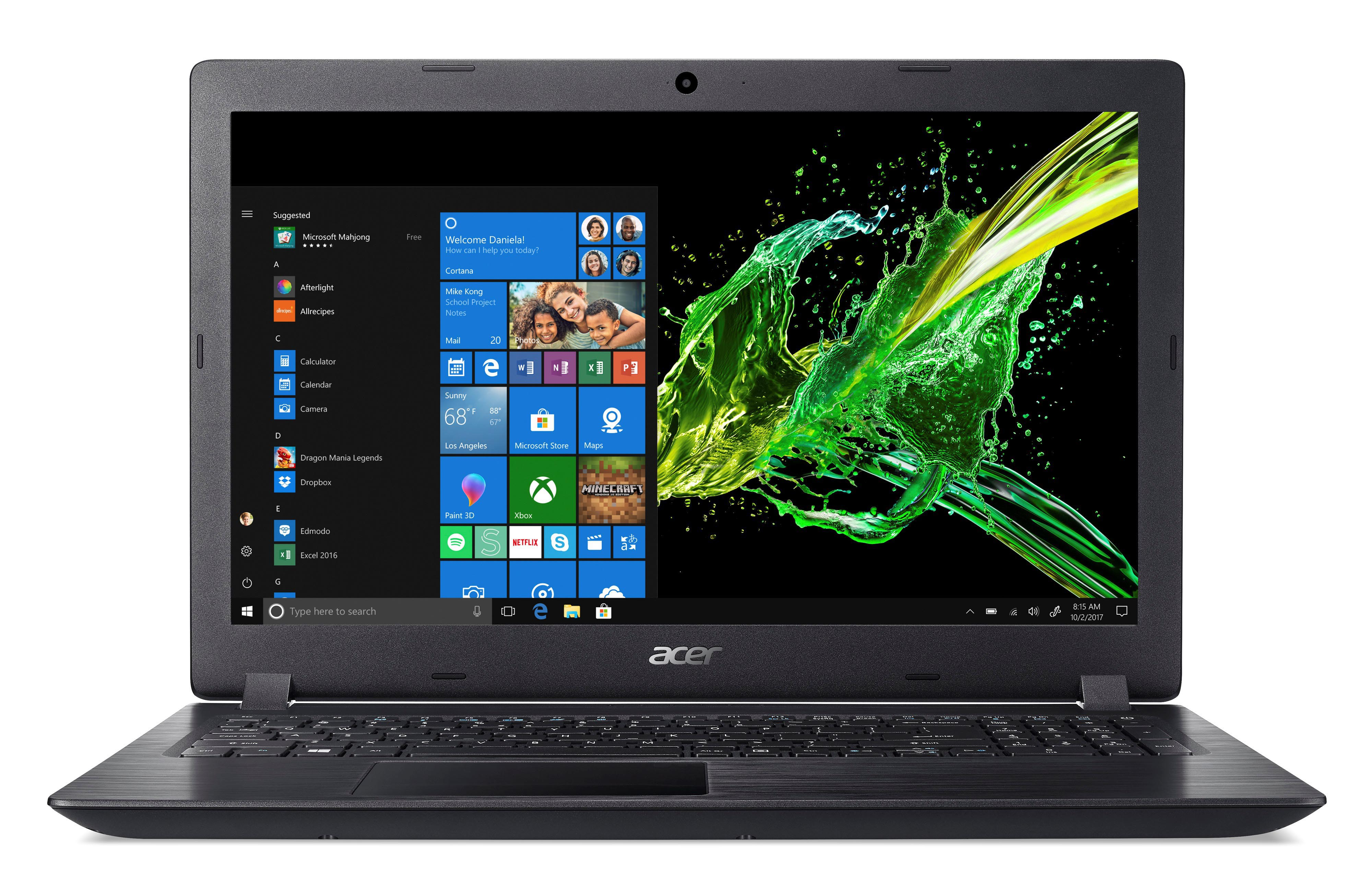 ACER Aspire 3 (A315-21-215Q) - 15,6 Zoll - AMD E-Series E2-9000e - 4 GB - 128 GB - Windows 10 Home (64 Bit)