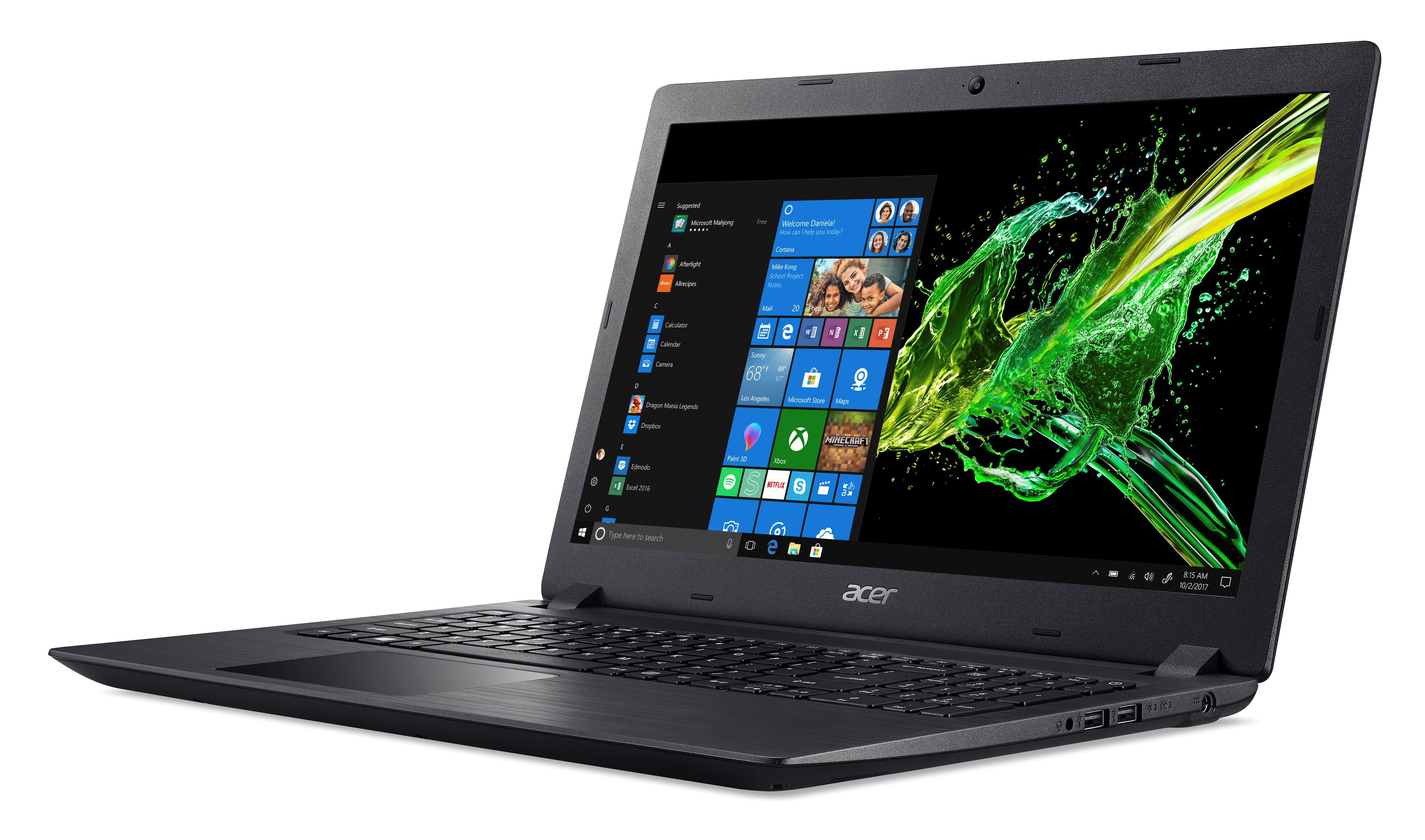 ACER Aspire 3 (A315-21-215Q) - 15,6 Zoll - AMD E-Series E2-9000e - 4 GB - 128 GB - Windows 10 Home (64 Bit)
