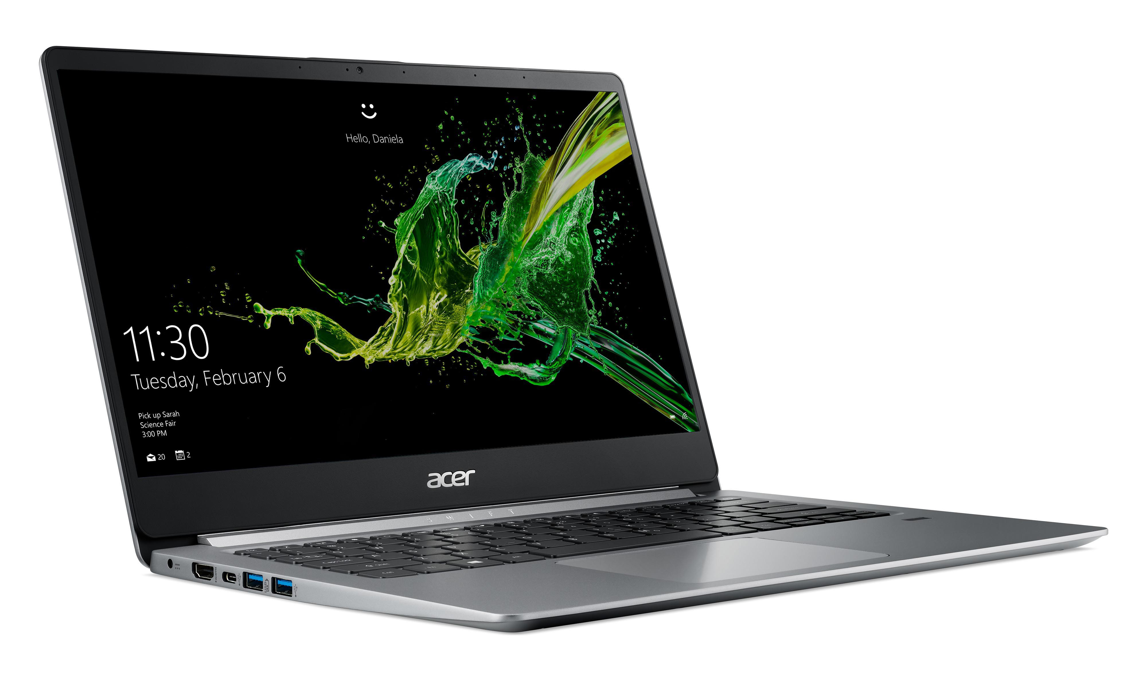 ACER Swift 1 (SF114-32-P9PM) - 14 Zoll - Intel® Pentium® Silver N5000 - 4 GB - 64 GB - Intel® UHD 605 - Windows 10 Home S-Modus (64 Bit)