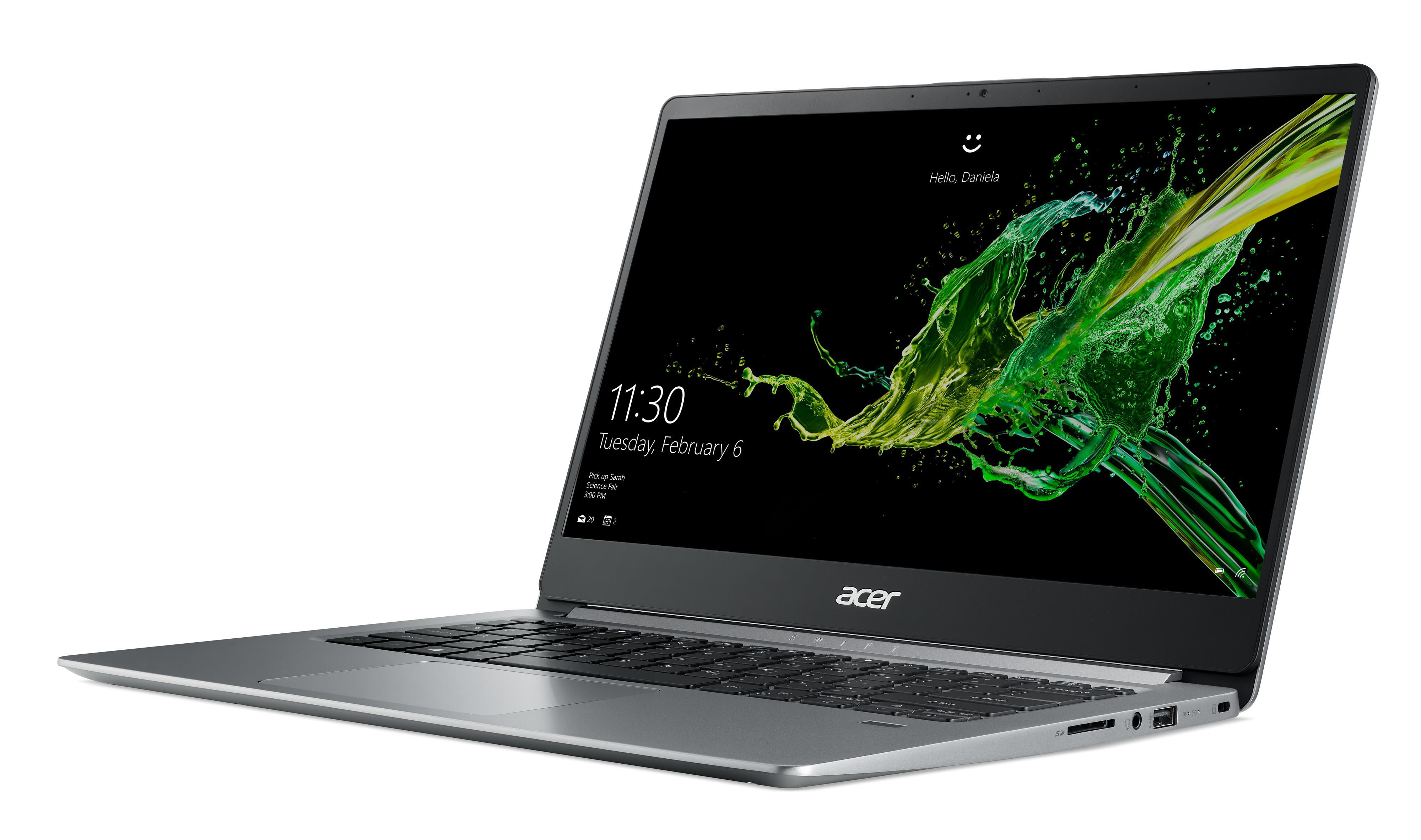 ACER Swift 1 (SF114-32-P9PM) - 14 Zoll - Intel® Pentium® Silver N5000 - 4 GB - 64 GB - Intel® UHD 605 - Windows 10 Home S-Modus (64 Bit)