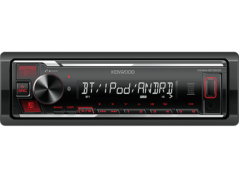 KENWOOD Bluetooth USB autoradio (KMM-BT205)