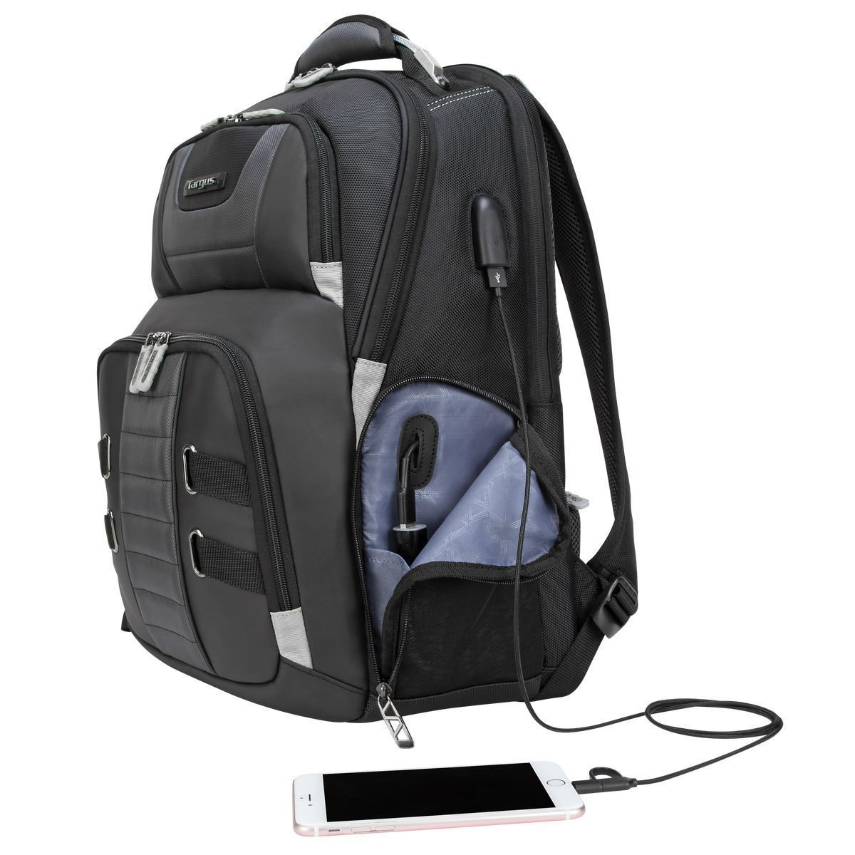 Targus, TARGUS DRIFTERTREK 15.6-17.3P USB LAPTOP BACKPACK