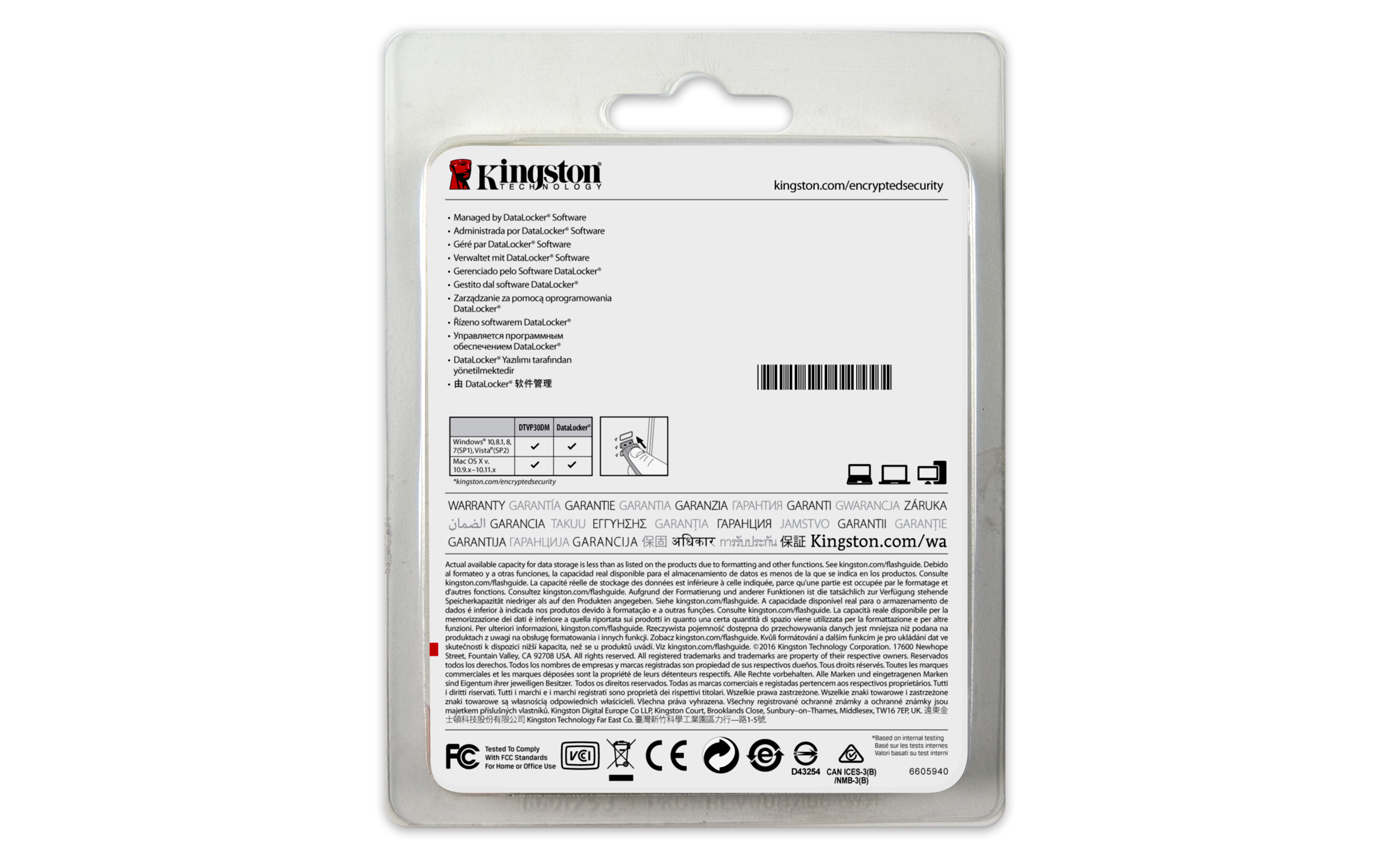 Memoria USB - Kingston, 8GB/3.0/DTVP30DM/8GB
