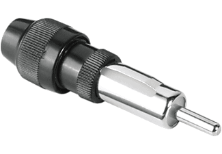 HAMA 00042627 - Antennen-Stecker (Schwarz/Silber)