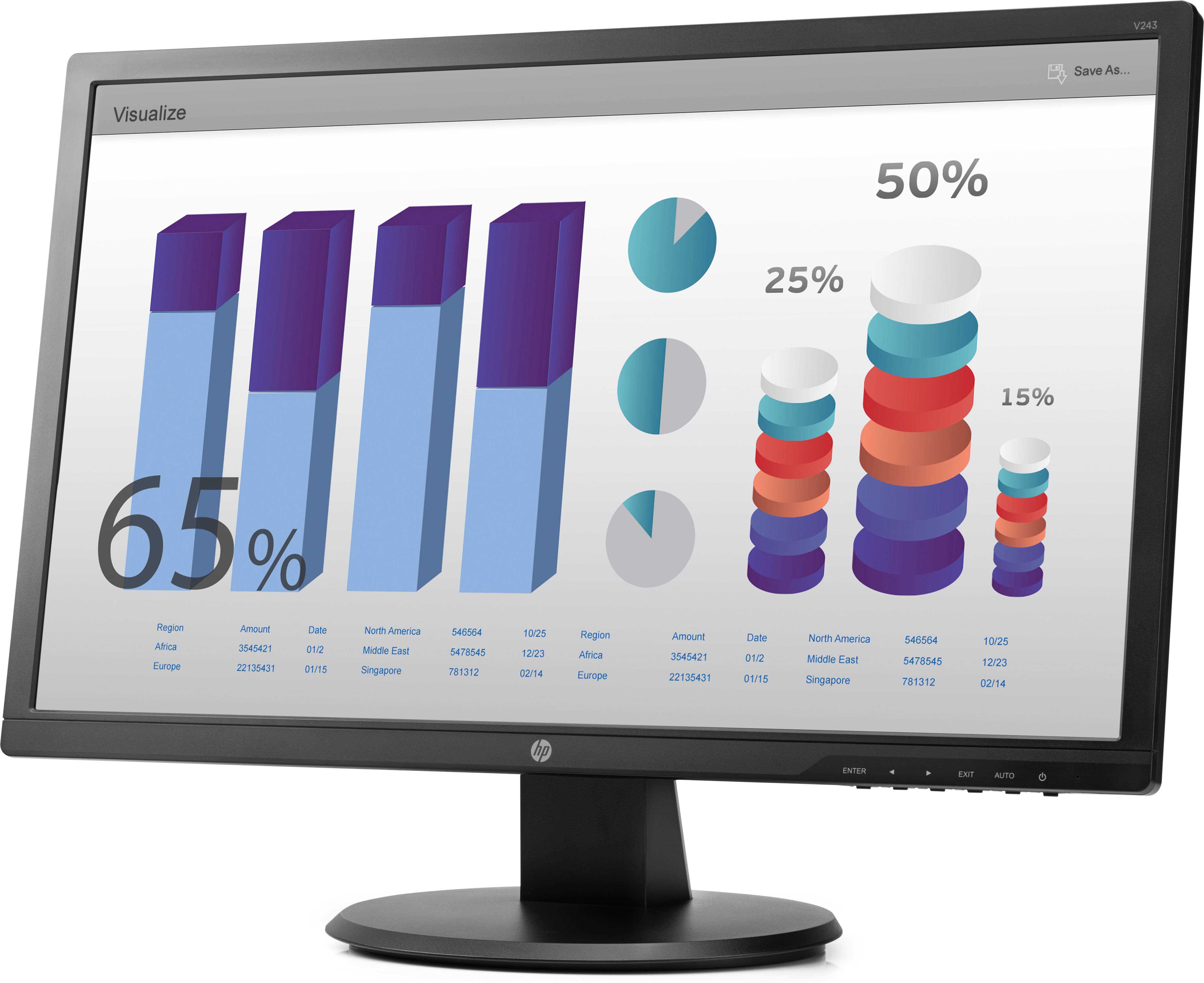 HP V243