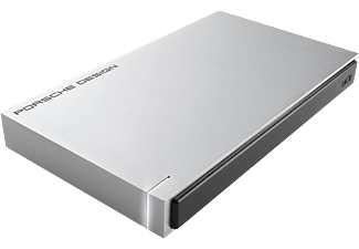 LACIE Porsche Design Mobile Drive - Disque dur (HDD, 2 TB, Argent)