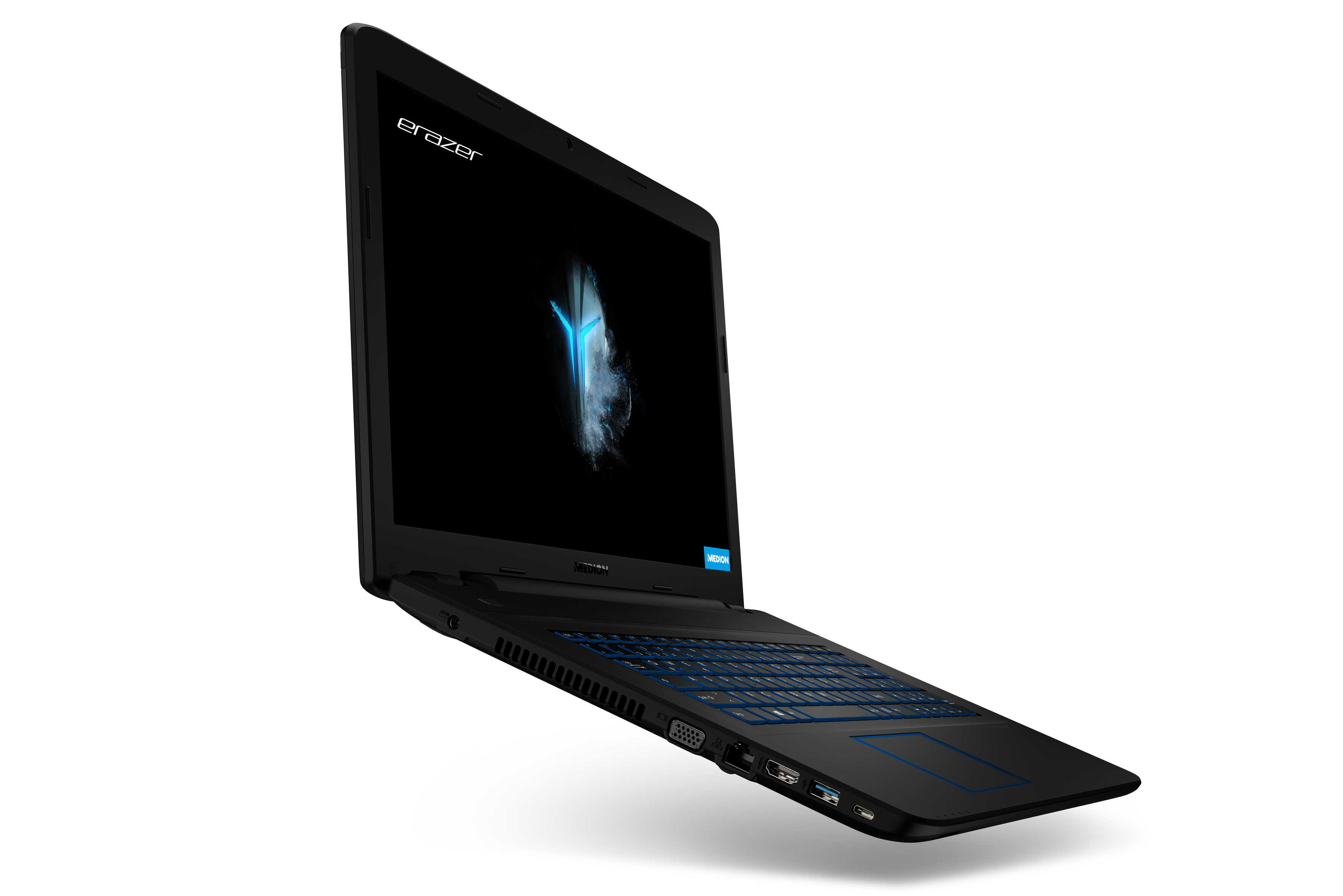 MEDION ERAZER® P7651 (MD61103) - 17,3 Zoll - Intel® Core™ i5 i5-8250U - 8 GB - 1 TB - NVIDIA GeForce® GTX 1050 - Kein Betriebssystem