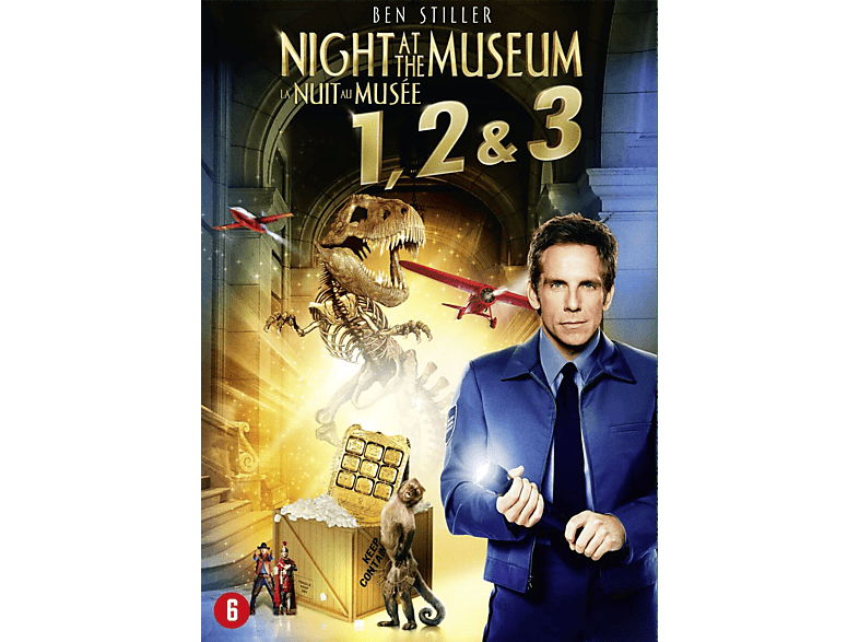 Night At The Museum 1, 2 & 3 - DVD
