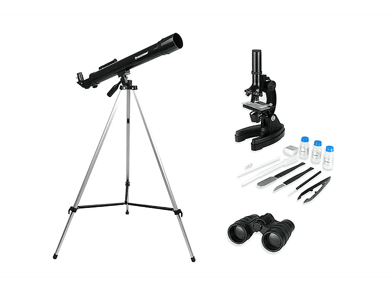 CELESTRON Science Kit Teleskop Dürbün ve Mikroskop Seti_0