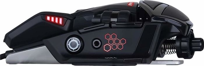 MAD-CATZ Gaming Maus R.A.T. 6+, kabelgebunden, schwarz (MR04DCINBL000-0)
