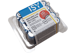 ISY IBA-1001 AAA elem - 1,5 V, 20 db