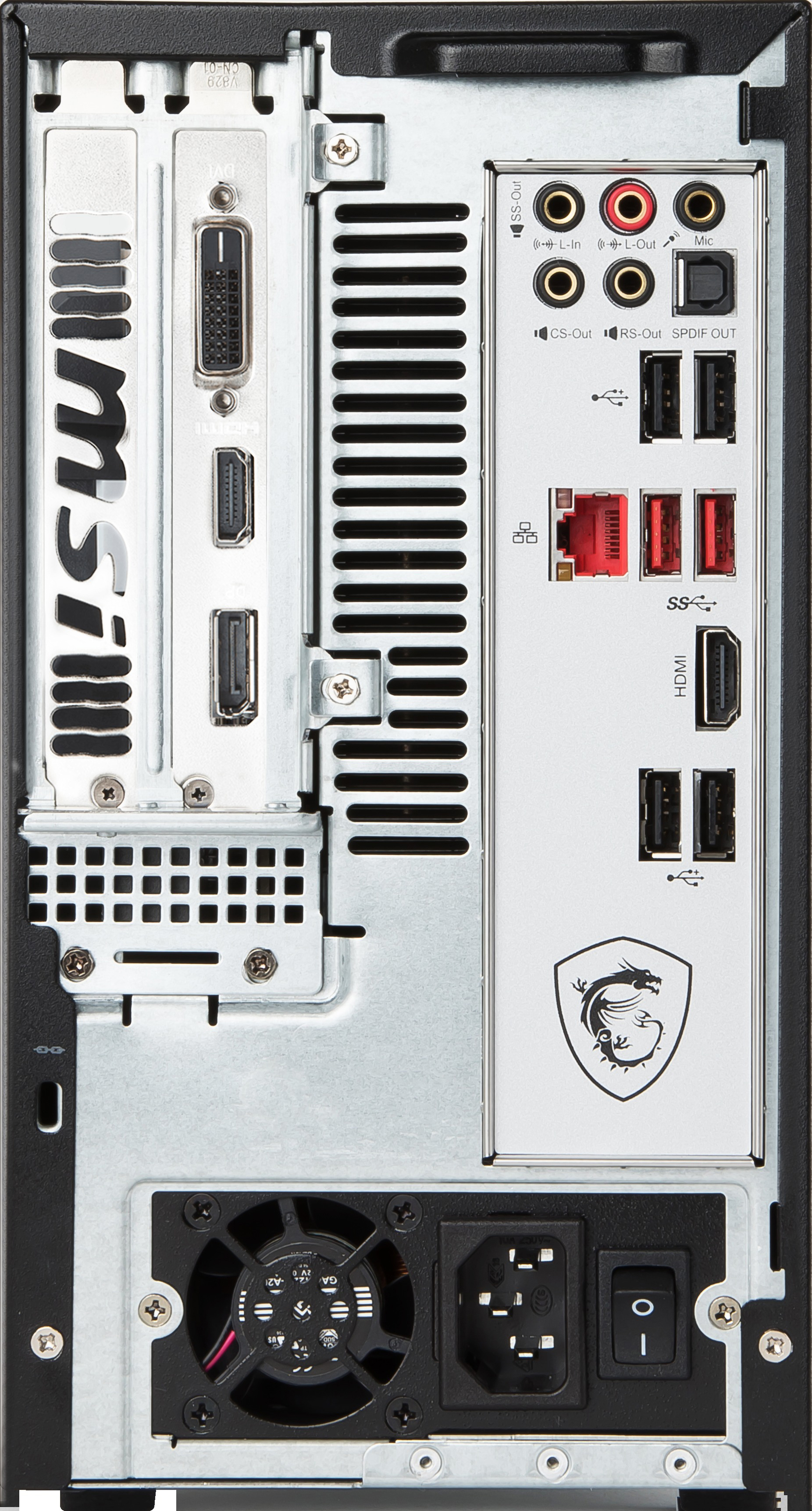 MSI Nightblade MI3 - Intel® Core™ i7 i7-8700 - 16 GB - 256 GB - NVIDIA GeForce® GTX 1070 - Windows 10 Home (64 Bit)