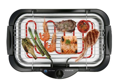 Barbacoa eléctrica - Taurus 968.444 Maxim's Plus, 2000W., Uso interior y exterior