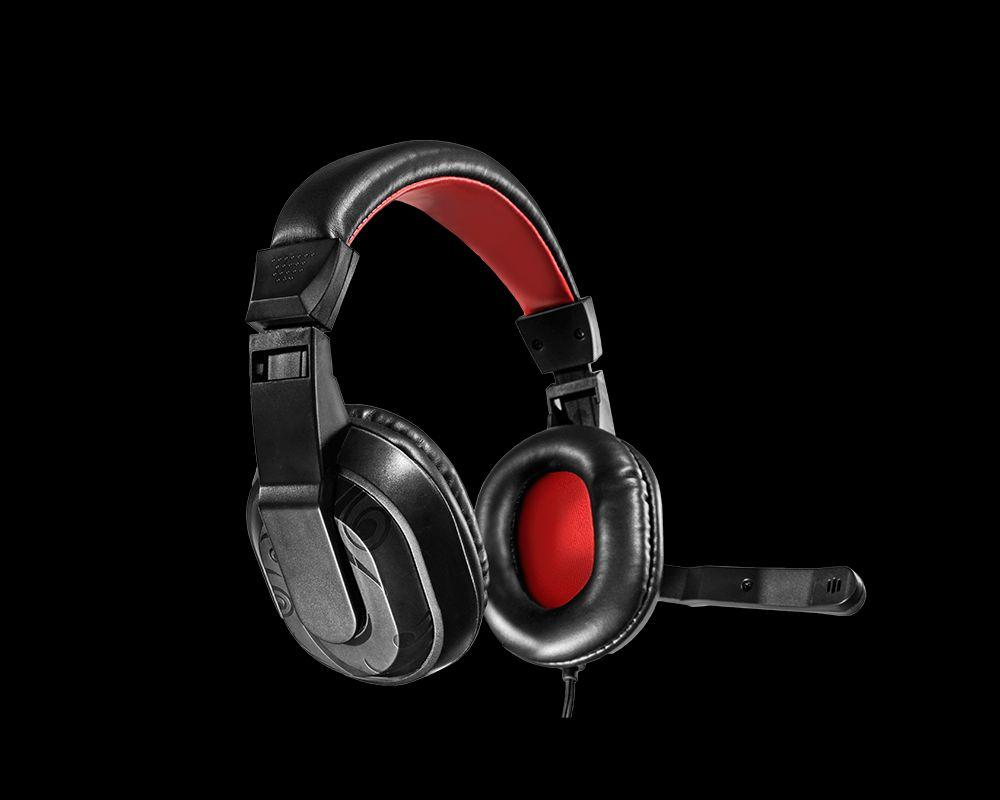 Marsgaming Gaming Mrh0 cascos altavoces 40mm cancelación ruido negro auriculares cable con binaural diadema rojo