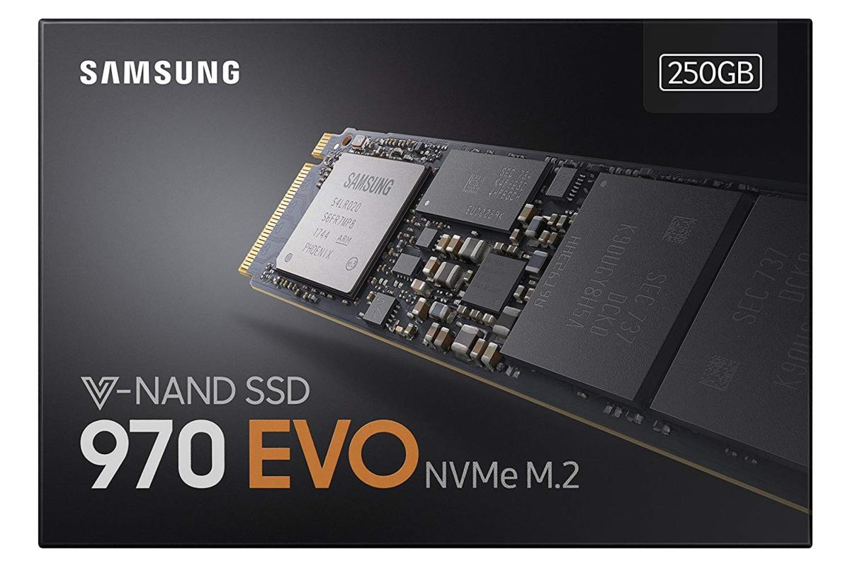 Disco SSD Interno - Samsung 970Evo 250Gb Nvme Mz-V7E250Bw