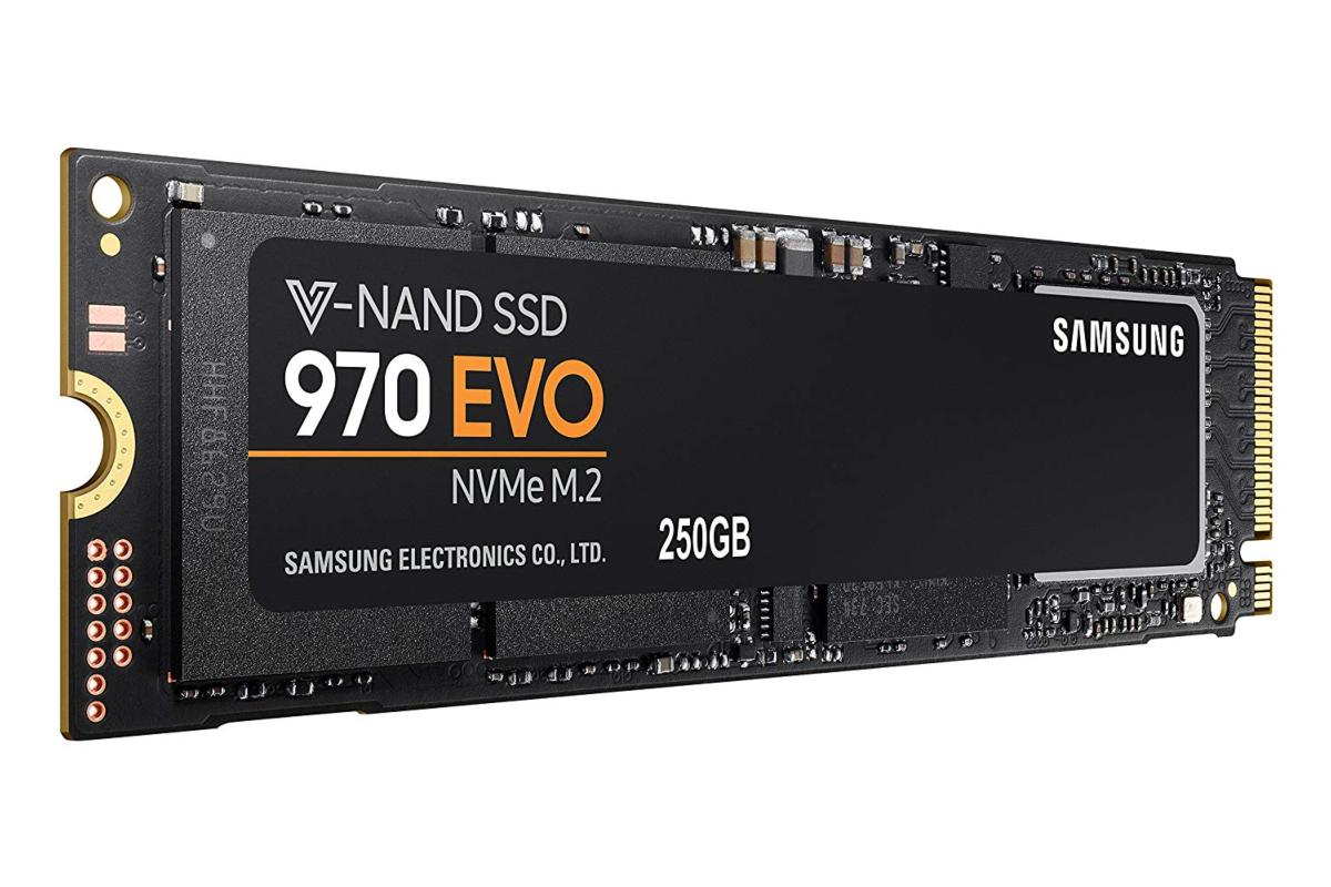 Disco SSD Interno - Samsung 970Evo 250Gb Nvme Mz-V7E250Bw