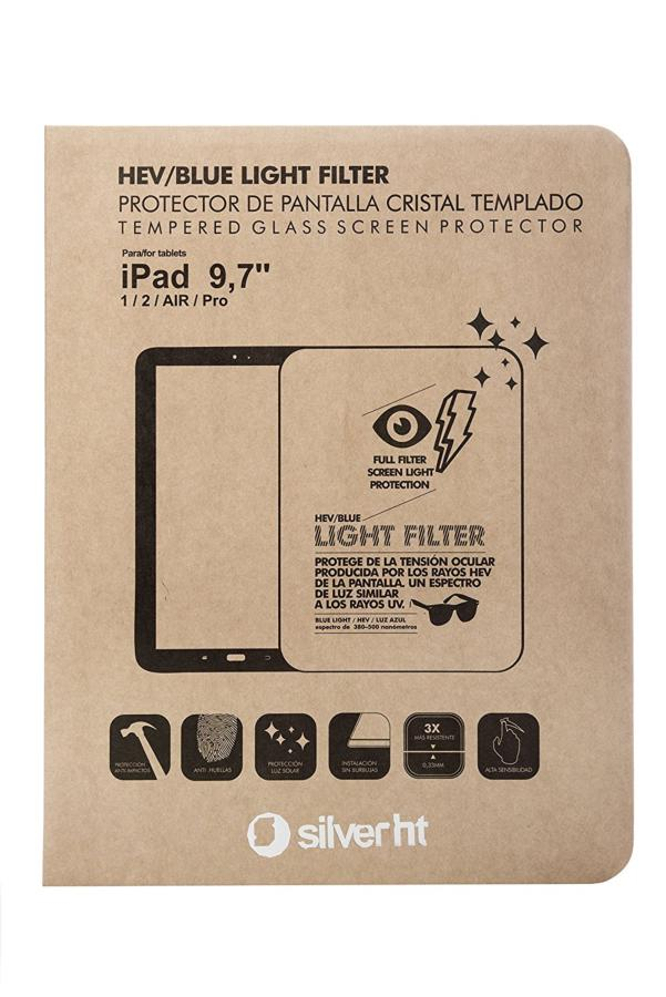 Protector Pantalla  - Silver Ht 1213 Protector iPad9.7 Negrollight