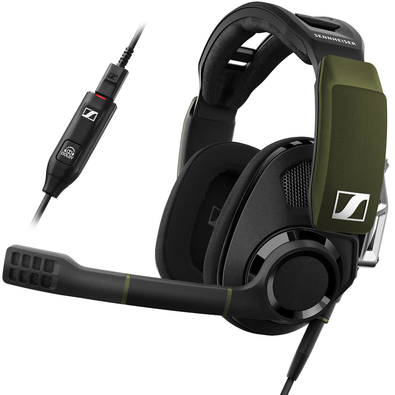 SENNHEISER GSP 550 , Over-ear Headset Schwarz