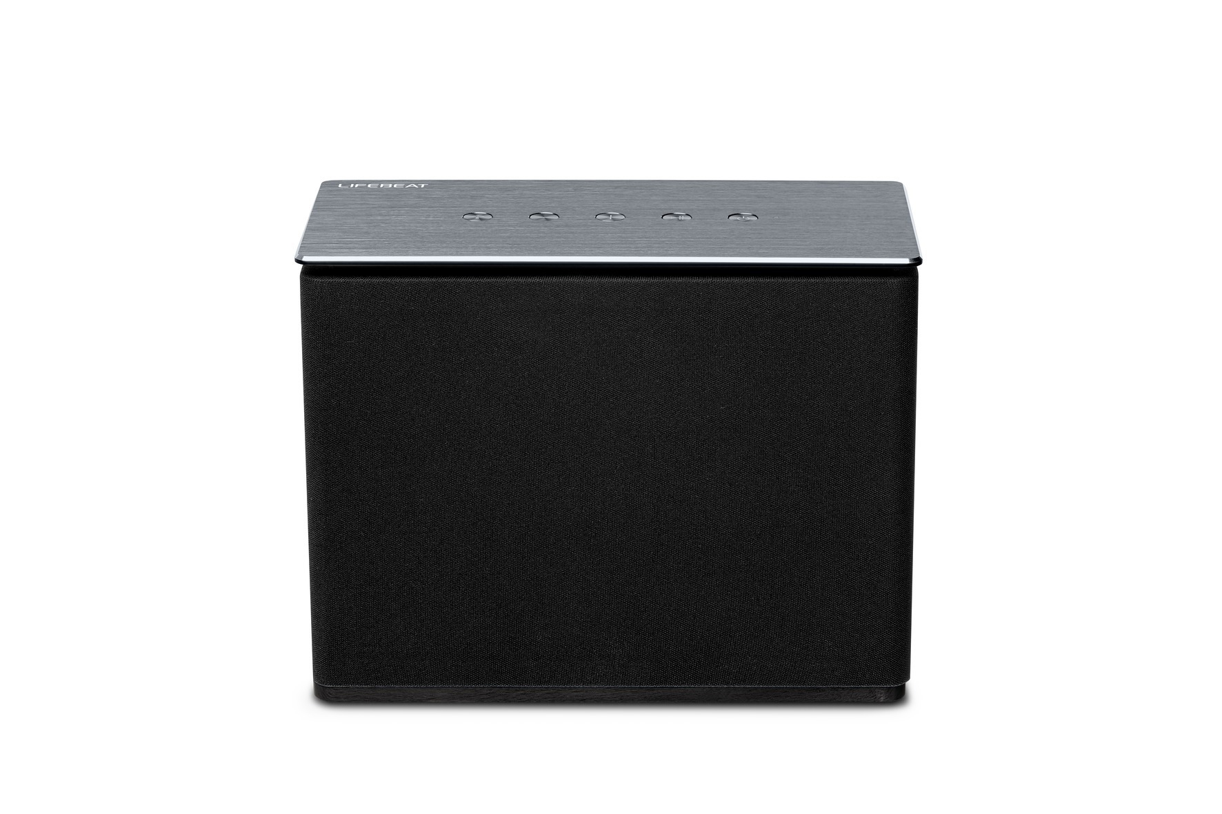 MEDION Lifebeat X61072 Lautsprecher (Aktiv, Schwarz / Silber