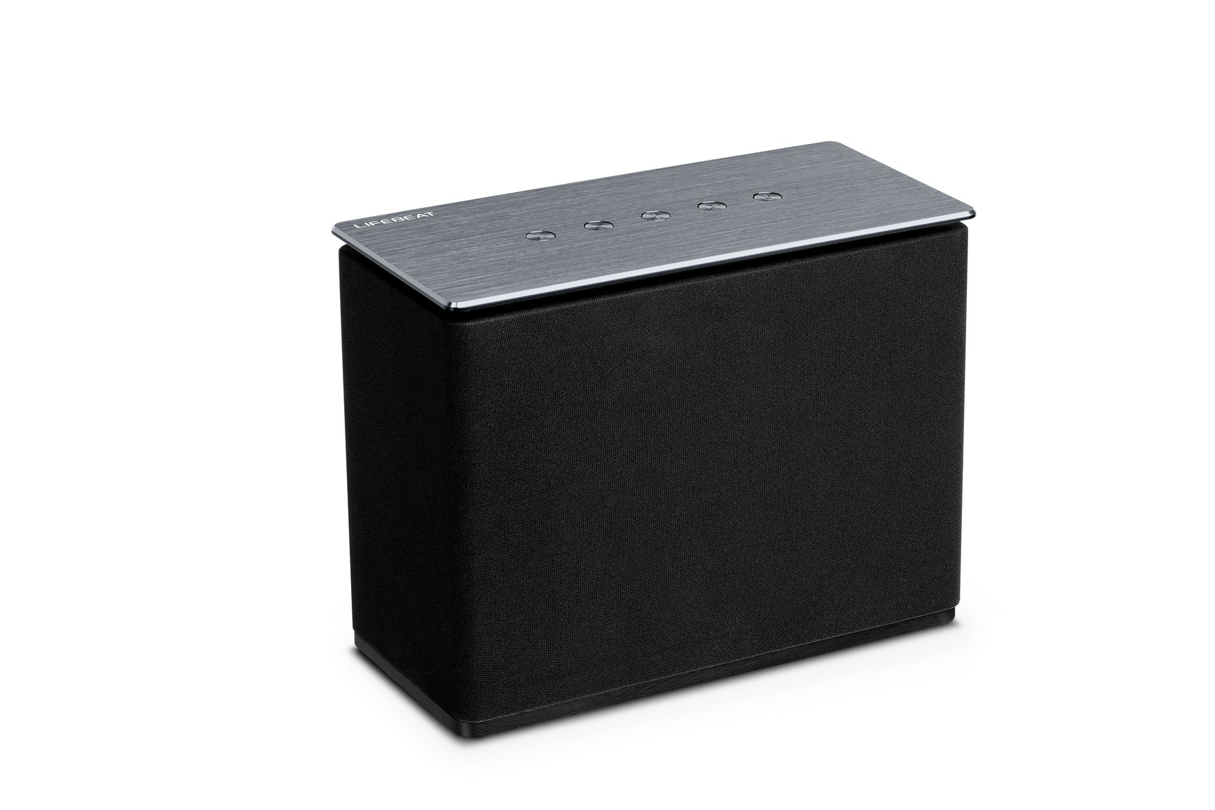 MEDION Lifebeat X61072 Lautsprecher (Aktiv, Schwarz / Silber