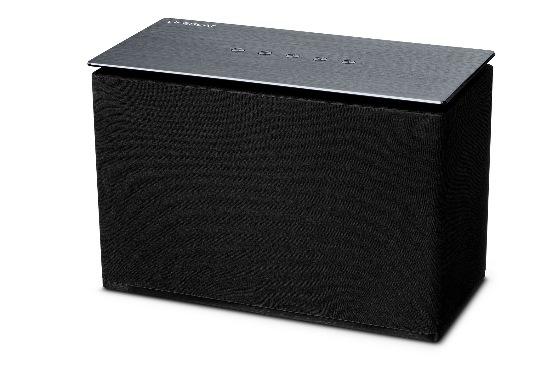 MEDION Lifebeat X61073 Lautsprecher (Aktiv, Schwarz / Silber