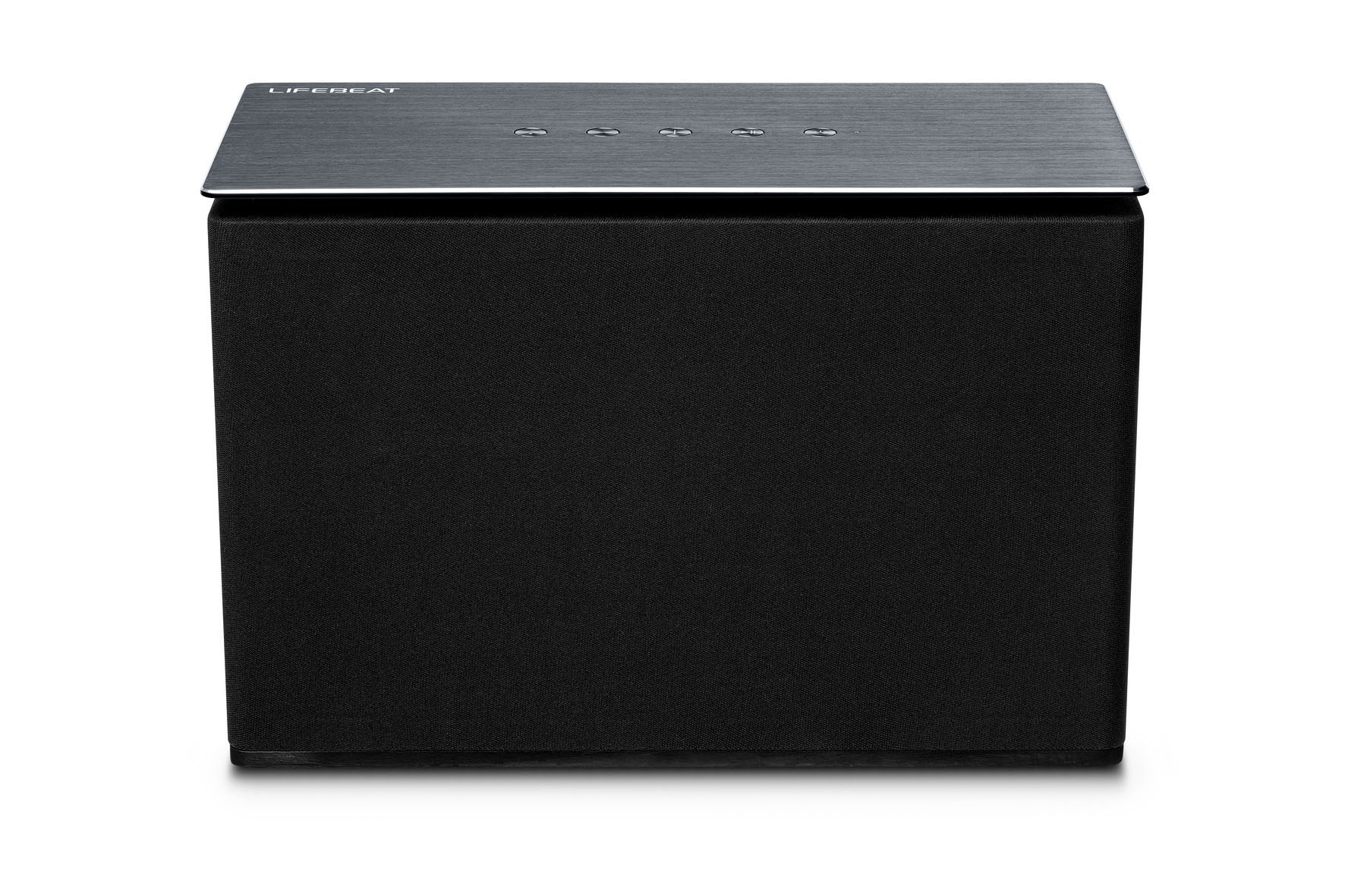 MEDION Lifebeat X61073 Lautsprecher (Aktiv, Schwarz / Silber