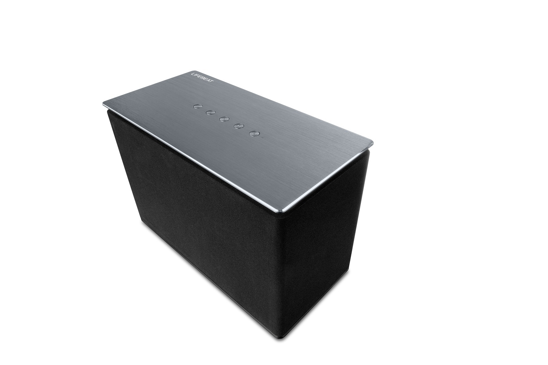 MEDION Lifebeat X61073 Lautsprecher (Aktiv, Schwarz / Silber