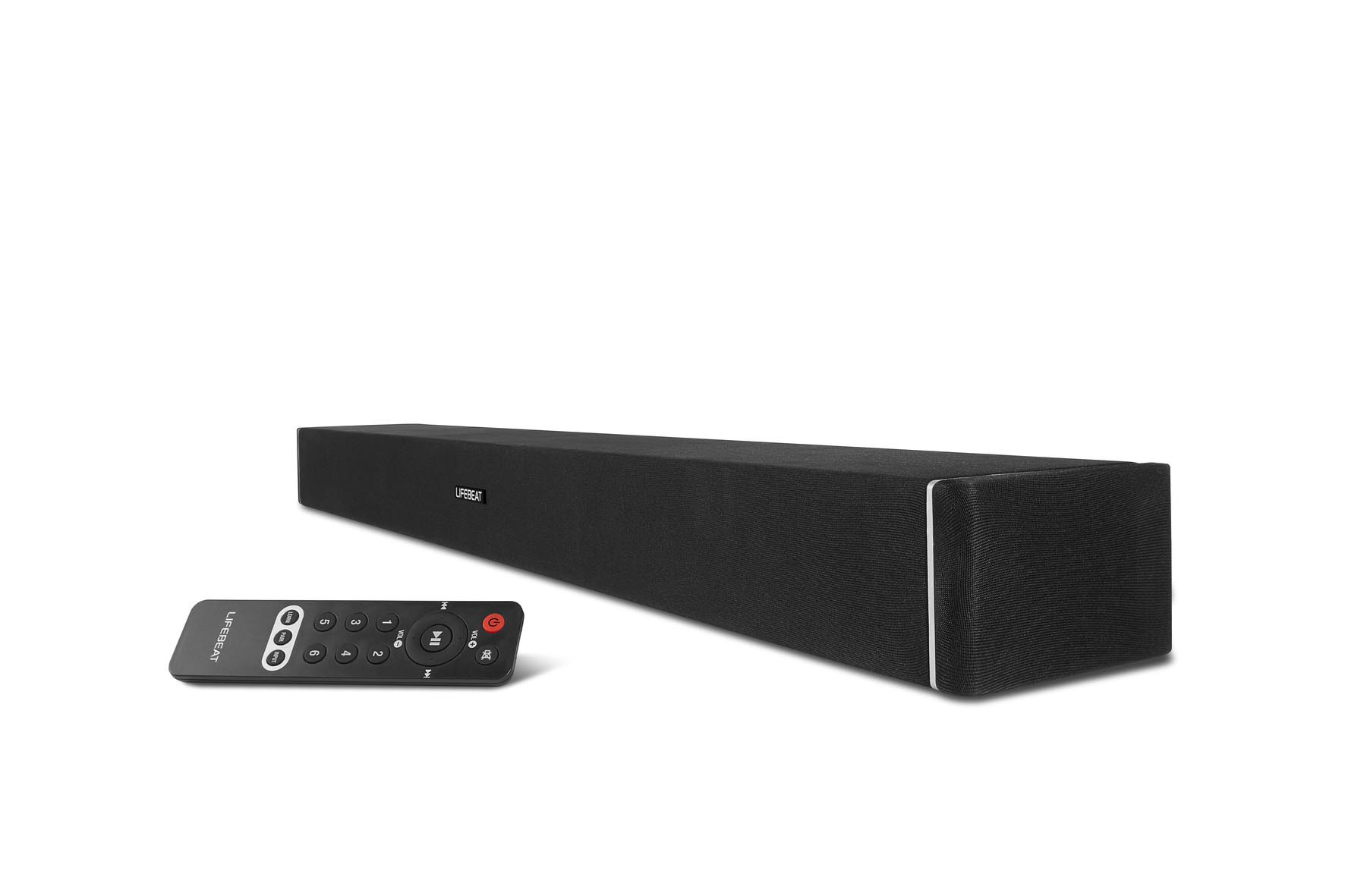 MEDION Lifebeat P61078, WLAN Soundbar, Schwarz/Silber