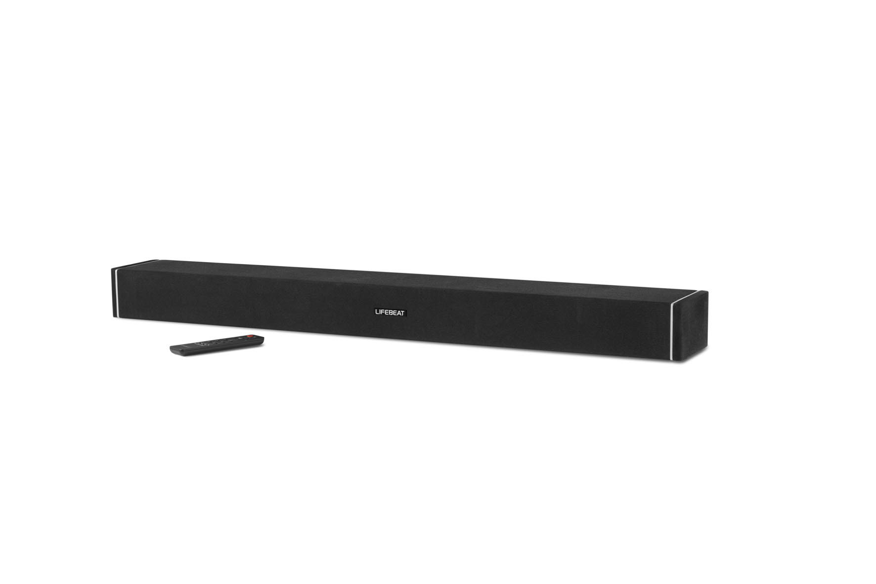 MEDION Lifebeat P61078, WLAN Soundbar, Schwarz/Silber