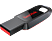 SANDISK Cruzer Spark™ - USB-Stick  (64 GB, Schwarz/Rot)