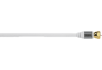 AVINITY Cable SAT 7 m - Cavo di collegamento SAT (Bianco)