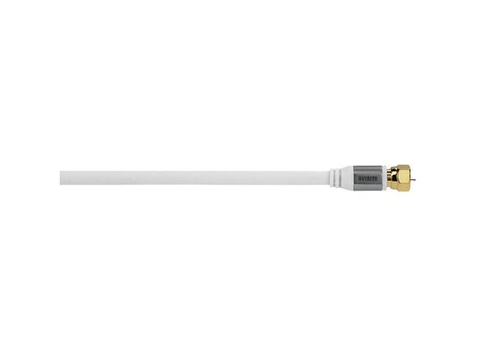 AVINITY Cable SAT 7 m - Câble de raccordement SAT (Blanc)